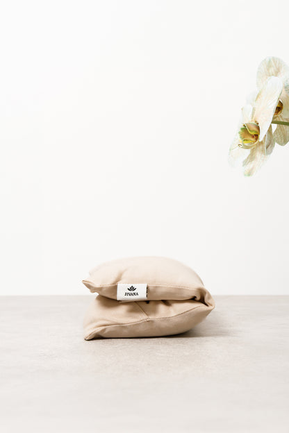 Lavender Heat Pillow | Organic | Gray / Beige