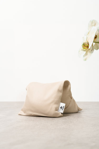 Lavender Heat Pillow | Organic | Gray / Beige