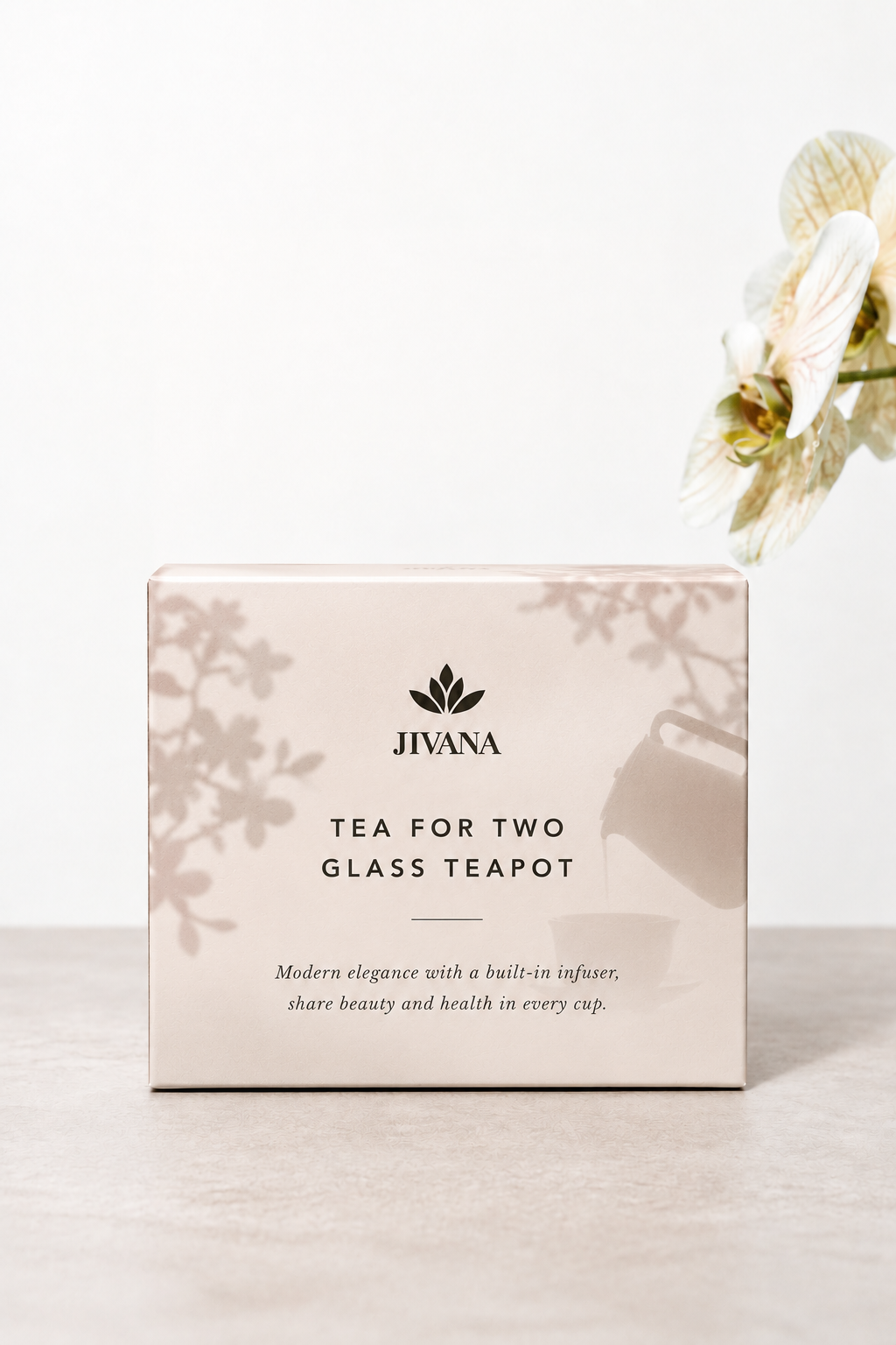 Glass Teapot with Strainer 450ml