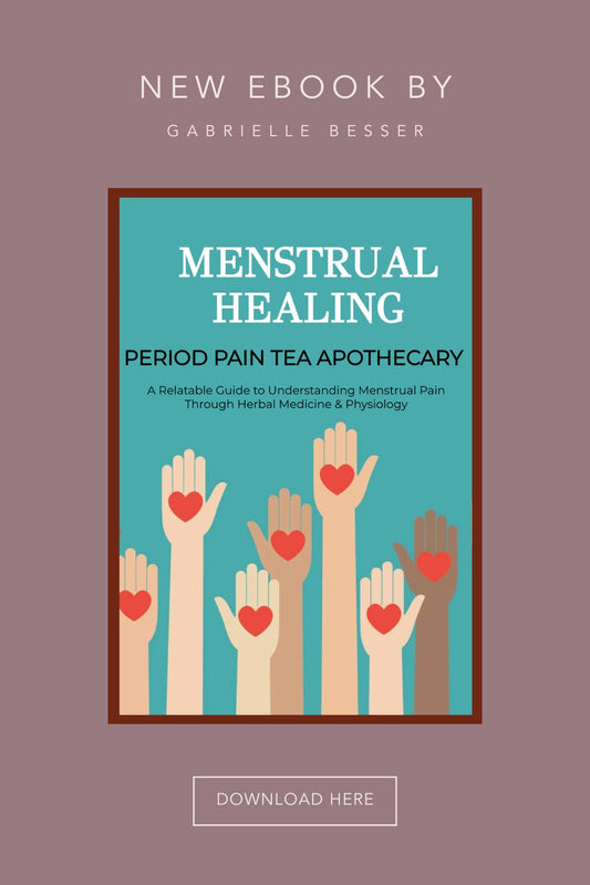 Period Pain Tea Apothecary — A Naturopathic Guide — NEW EBOOK