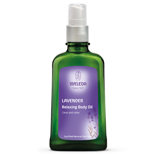 Relaxation and calming lavender body oil perfume naturally