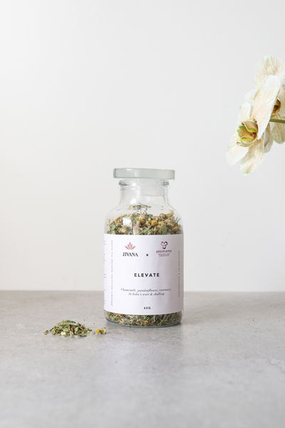Stress relief organic herbal tea
